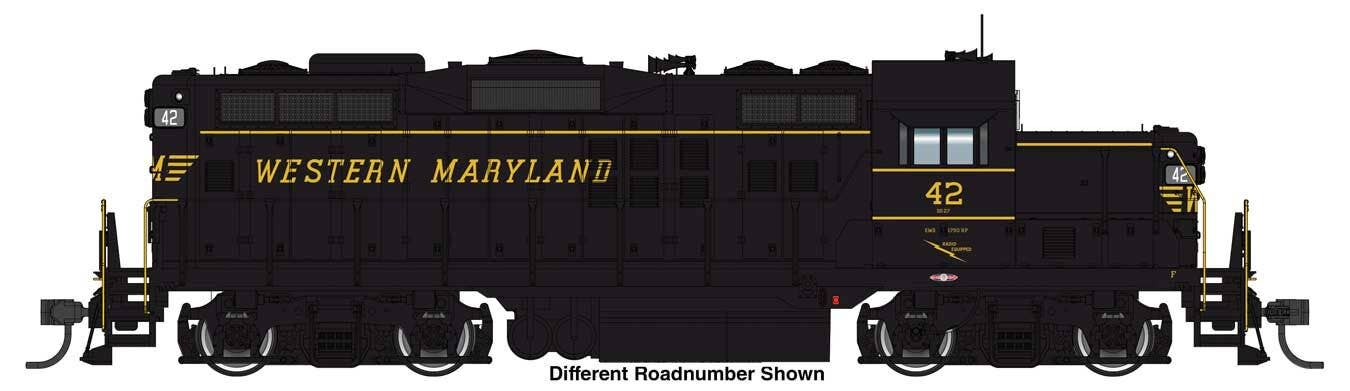 Walthers 920-49736 HO WM Phase II EMD GP9 Diesel Locomotive Standard DC #44