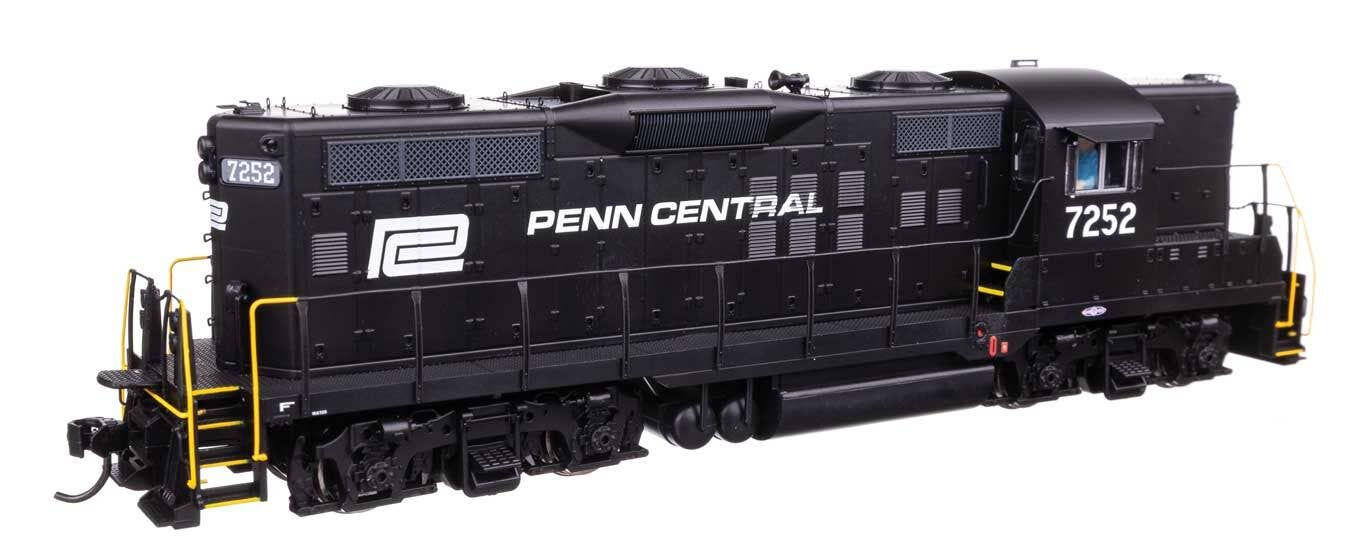 Walthers 920-49731 HO PC Phase III EMD GP9 Diesel Locomotive Standard DC #7252