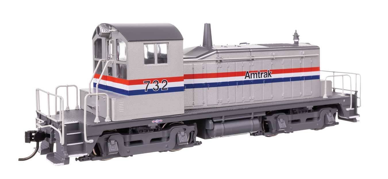 Walthers 910-9236 HO Amtrak EMD SW1 Diesel Locomotive Standard DC #732