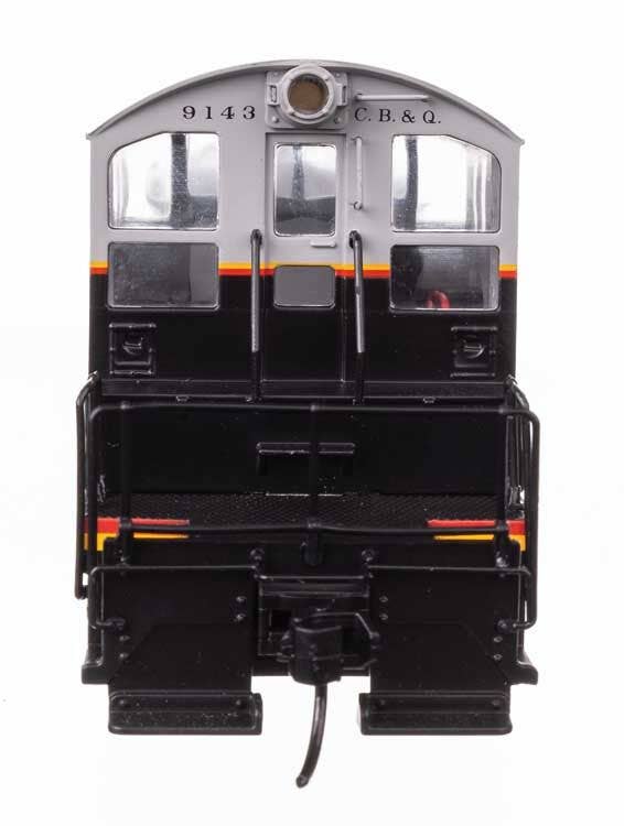 Walthers 910-9241 HO CBQ EMD SW1 Diesel Locomotive Standard DC #9143