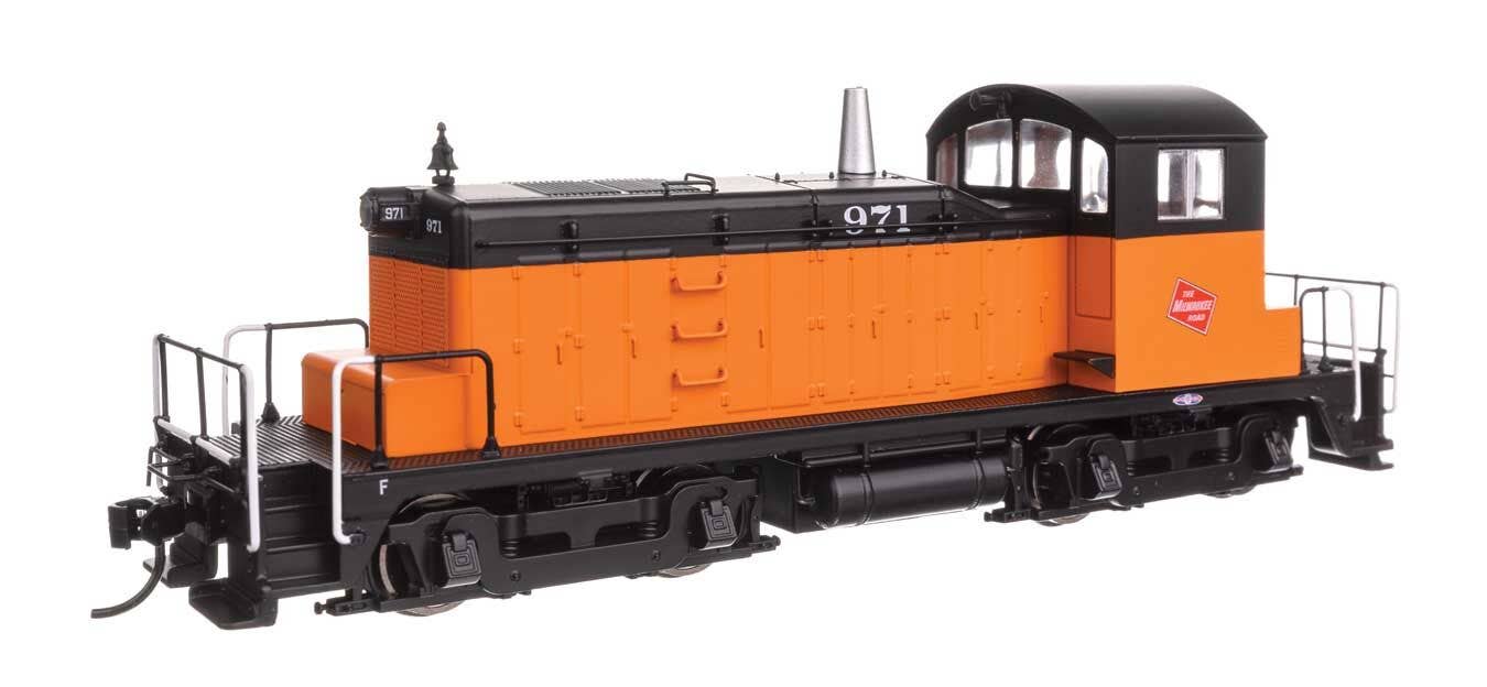 Walthers 910-9245 HO Milwaukee Road EMD SW1 Diesel Locomotive Standard DC #971