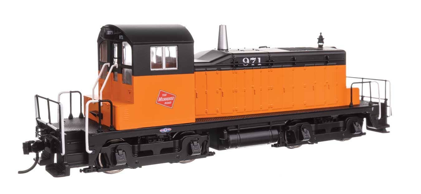 Walthers 910-9245 HO Milwaukee Road EMD SW1 Diesel Locomotive Standard DC #971