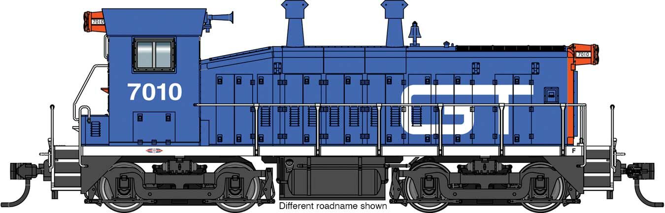 Walthers 920-48503 HO GTW EMD SW9 Diesel Locomotive - Standard DC #7013