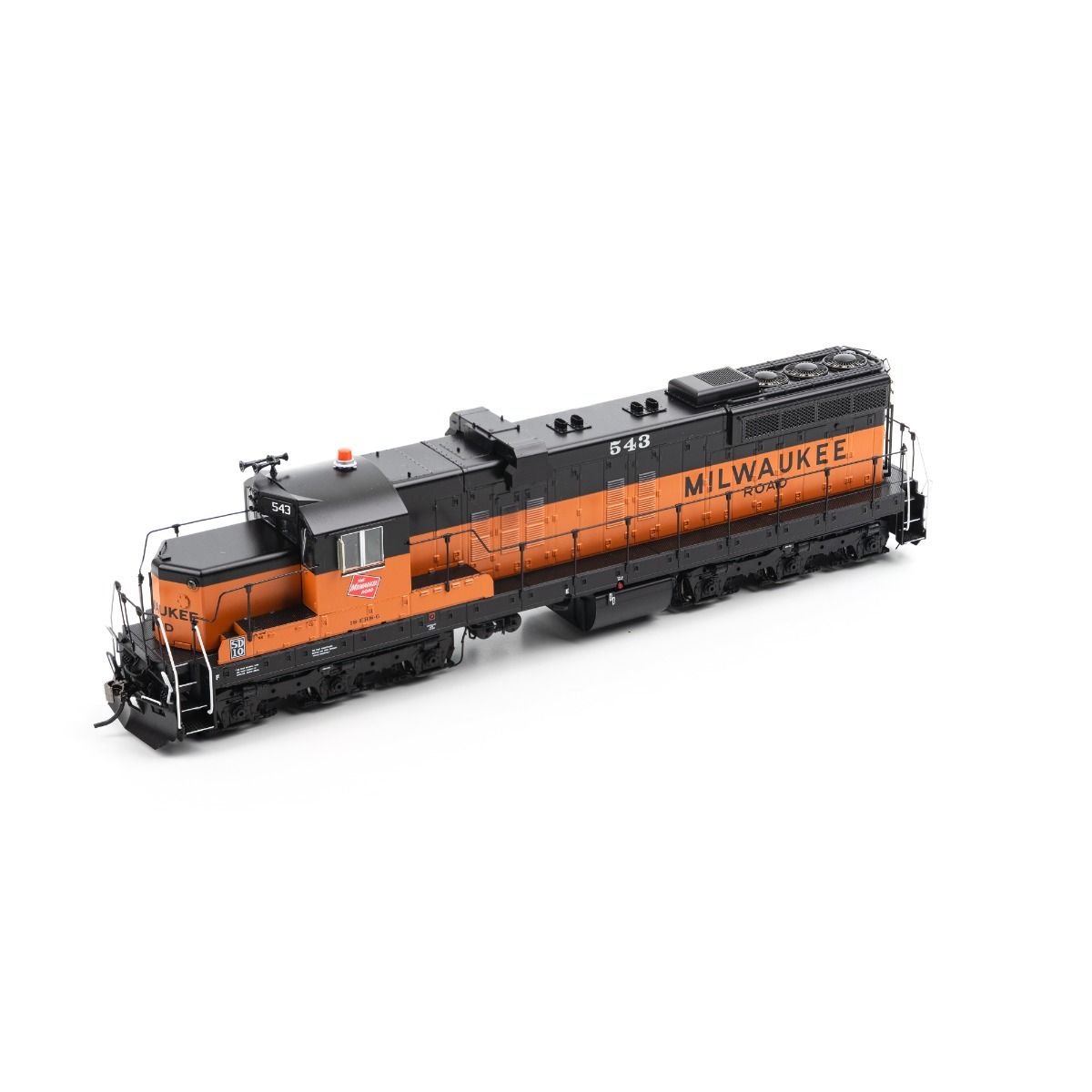 Rapido Trains 050230 HO Milwaukee Road EMD SD10 Diesel Locomotive DC/Silent #543