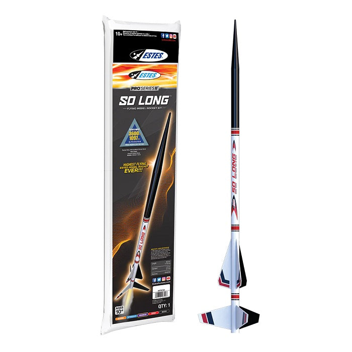 Estes 9722 So Long Flying Model Rocket Kit