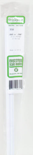 Evergreen Scale Models 358 .060