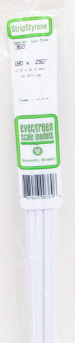 Evergreen Scale Models 369 .080