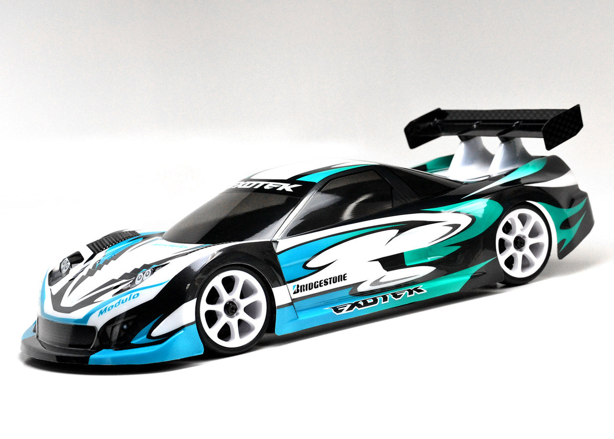 Exotek Racing 2064 1:10 190mm Type-A USGT Sedan Clear Body with Wing