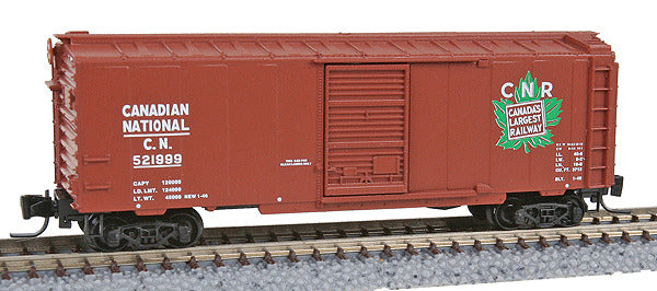 Micro-Trains 50000672 Z CN 40' Standard Single Door Box Car #521999