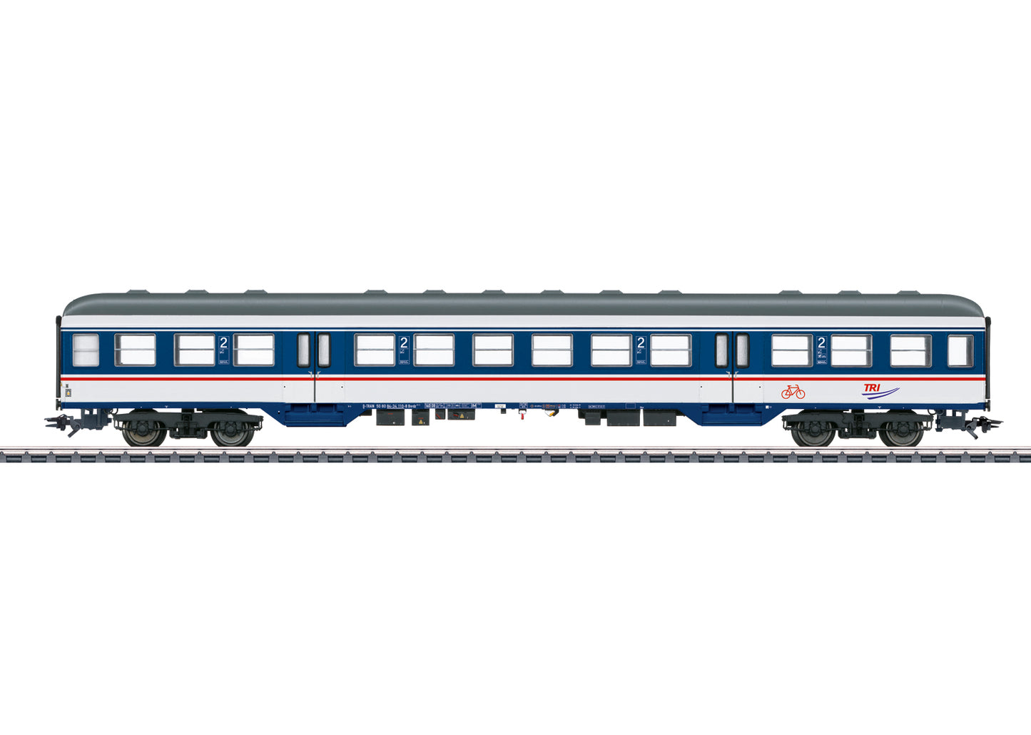 Marklin 43827 HO Train Rental, Inc. 2nd Class Passenger Car