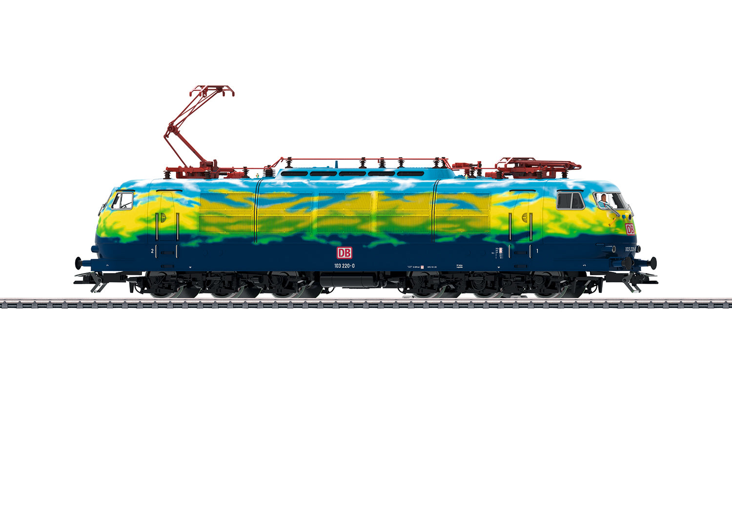 Marklin 39171 HO German Railroad, Inc Class 103.1 Electric Locomotive #220-0