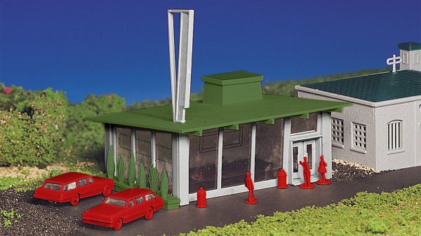 Bachmann 45102 HO Coffee Shop Building Kit