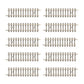 Trix 14506 Minitrix 2-1/8" Straight Track with Concrete Ties