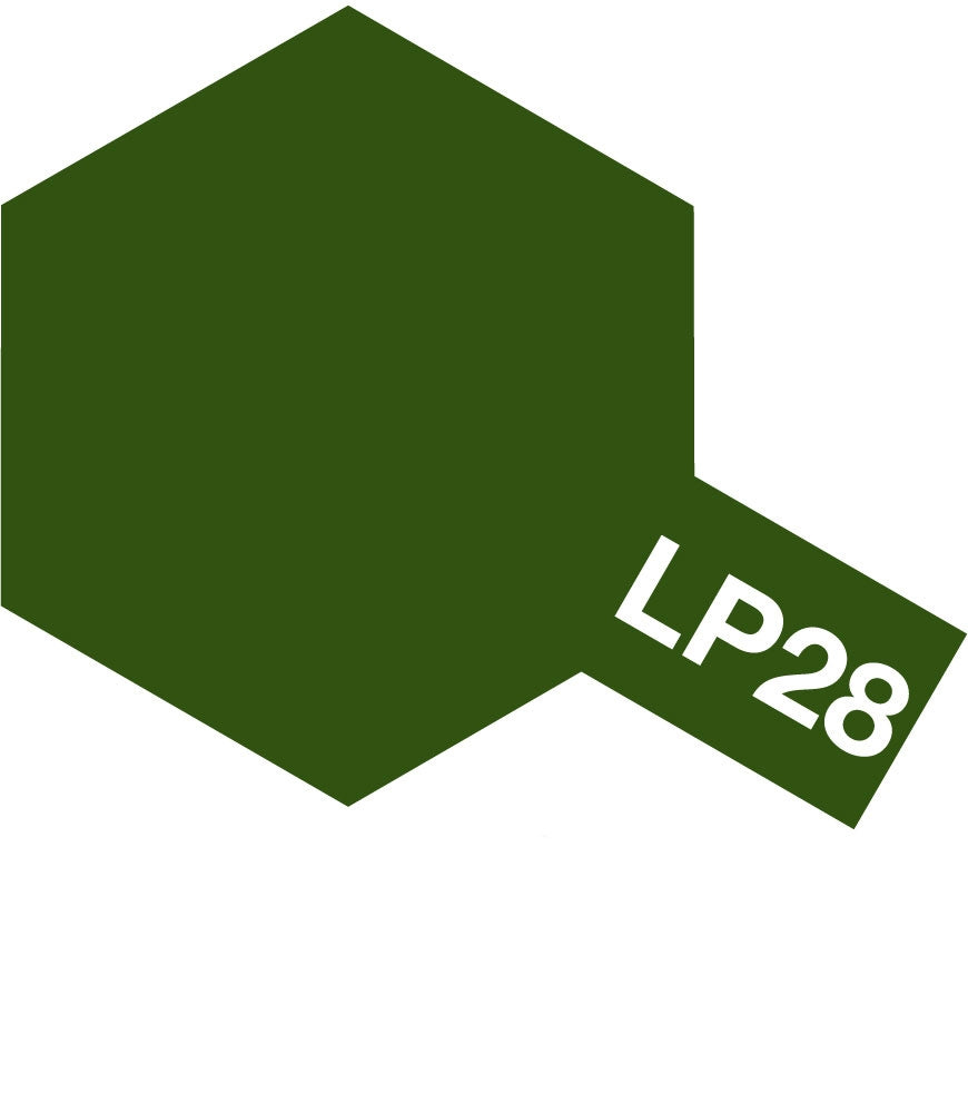 Tamiya 82128 Lacquer LP-28 Olive Drab - 10 ml Bottle