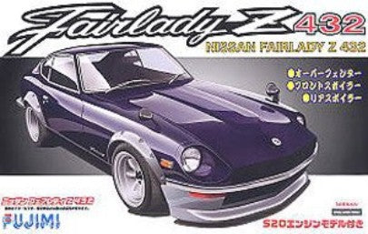Fujimi Models 038421 1:24 Nissan Fairlady Z 432 Car w/S20 Engine Plastic Kit