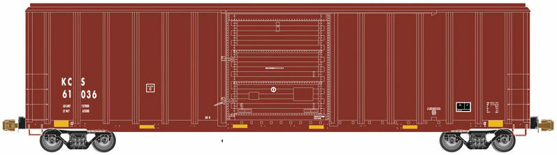 Atlas 20005501 HO Kansas City Southern FMC 5347 Single-Door Boxcar RTR #61000