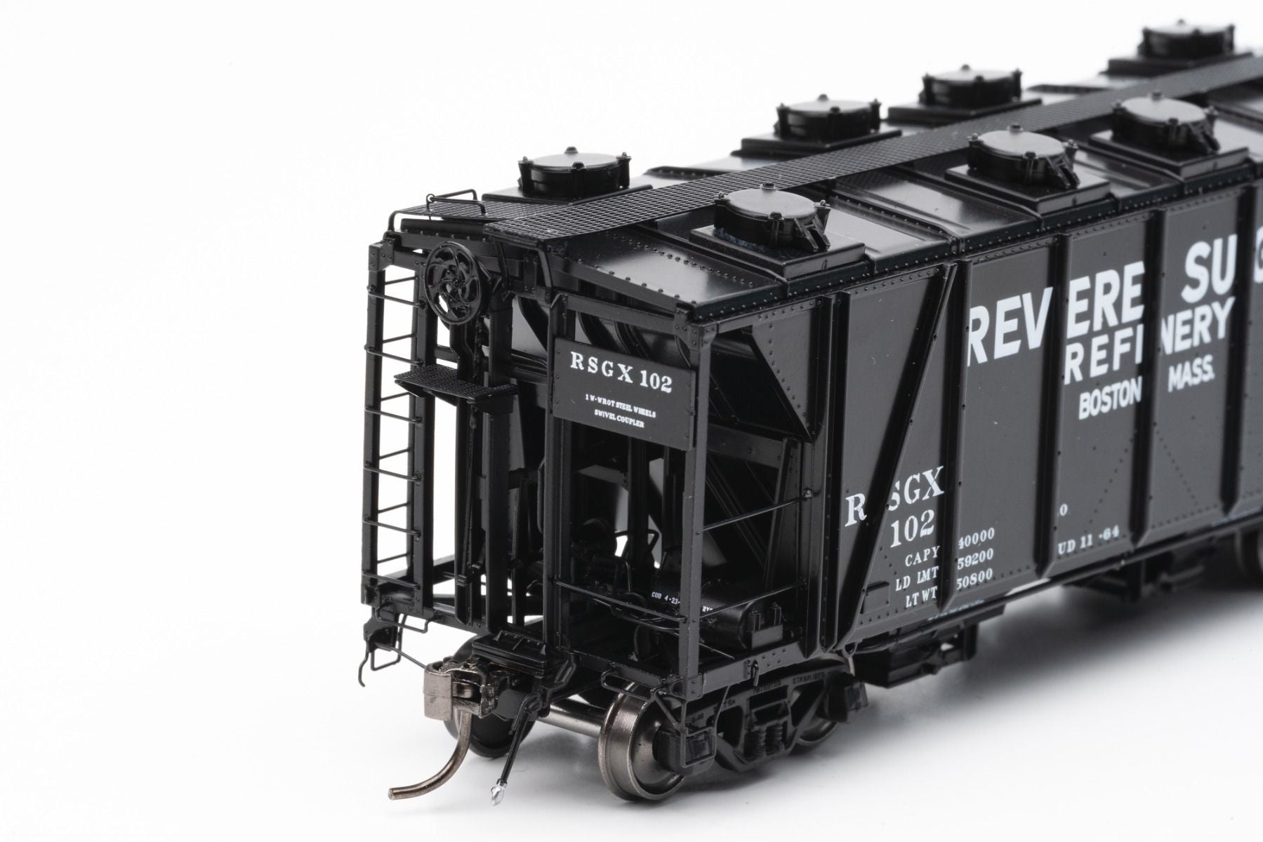 Rapido Trains 149012 HO Revere Sugar Enterprise Covered Hopper #1 (Set of 6)