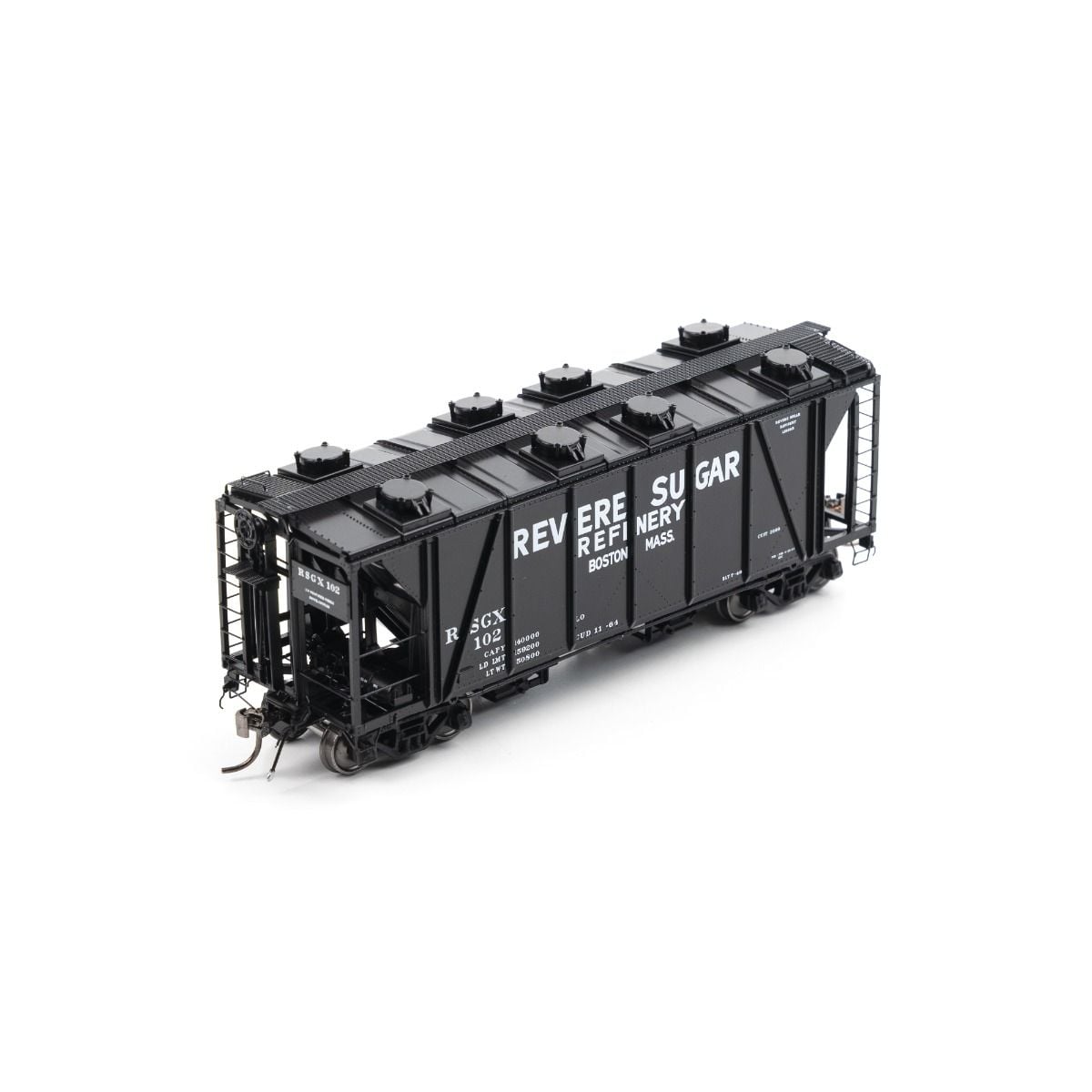 Rapido Trains 149012 HO Revere Sugar Enterprise Covered Hopper #1 (Set of 6)