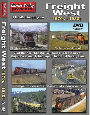 Charles Smiley Videos 156 Freight West 1970s-1980s DVD