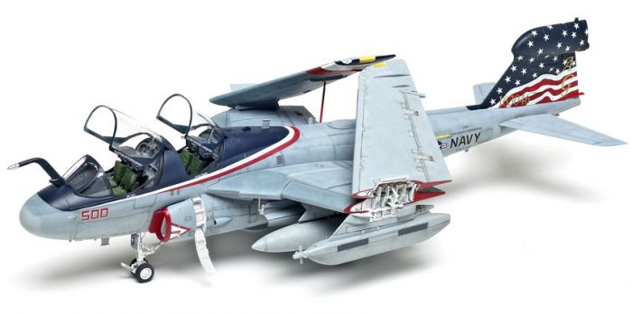 Kinetic Model 48022 1:48 Grumman EA-6B Prowler Military Aircraft Plane Model Kit