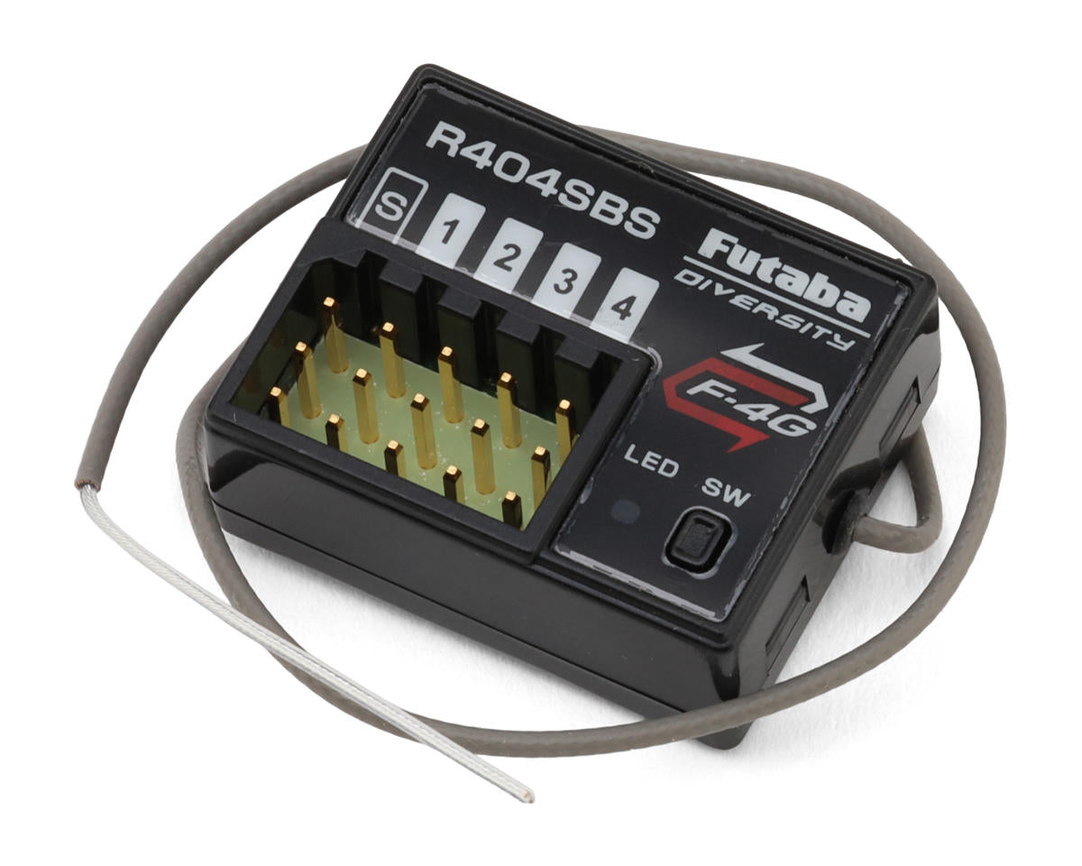 Futaba 01004444-1 10PXR 10-Ch.l 2.4GHz T-FHSS Radio System w/ R404SBS Receiver