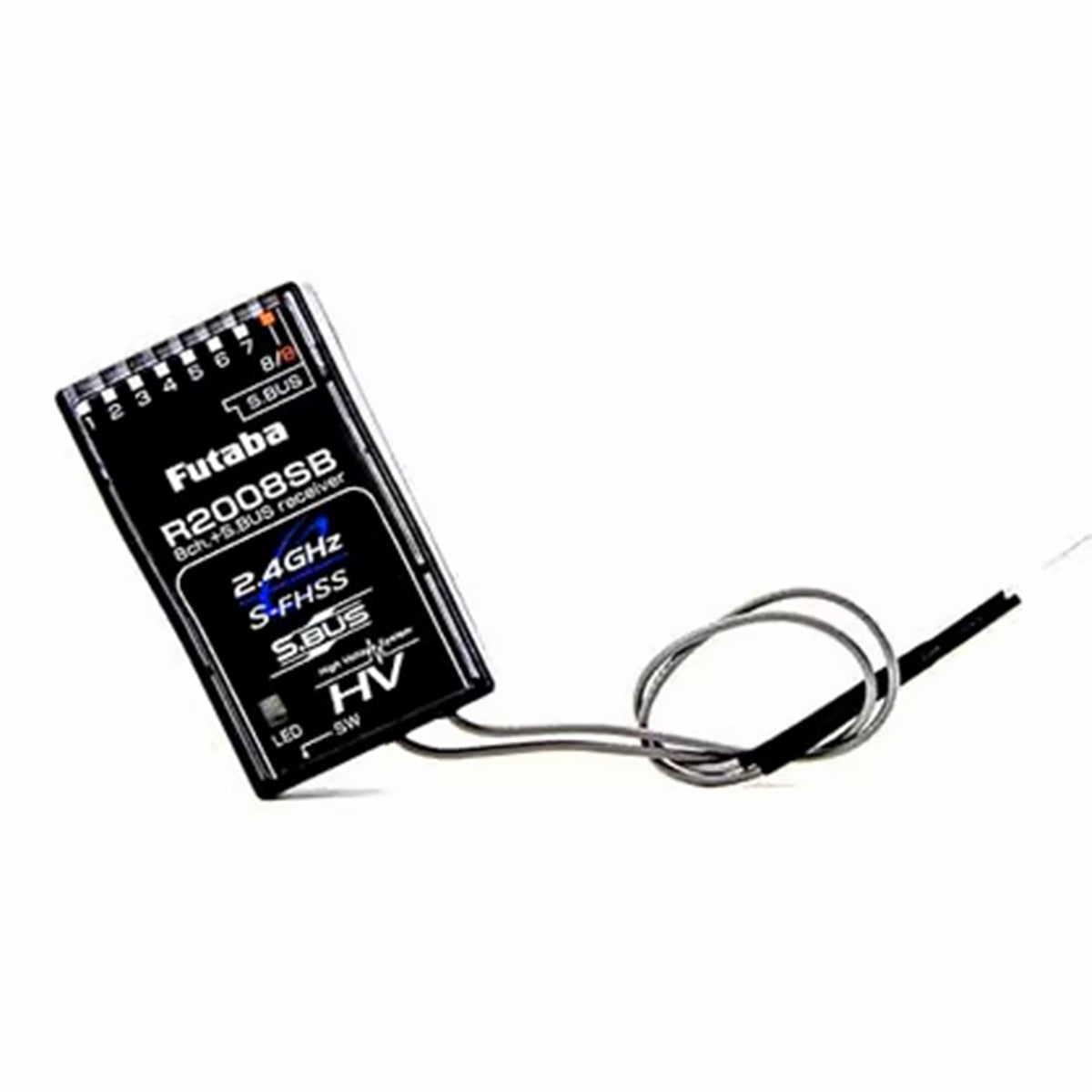 Futaba 01102242-1 R2008SB S-FHSS System 8-Channel + S.Bus Receiver