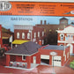 Con-Cor 908 HO Heljan Court House Square Series Texaco Gas Station Building Kit