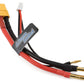 Gens Ace 5K2S60X629 7.4V/5000mAh 2S LiPo Battery 60C with 4mm Bullets