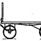 Grandt Line 3014 O - 1/4" Scale Baggage Wagon Four-Wheel Kit