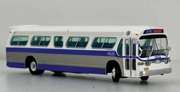 Iconic Replicas 753168 HO New York MTA GM SDH-5307 New Look Suburban Bus #01122