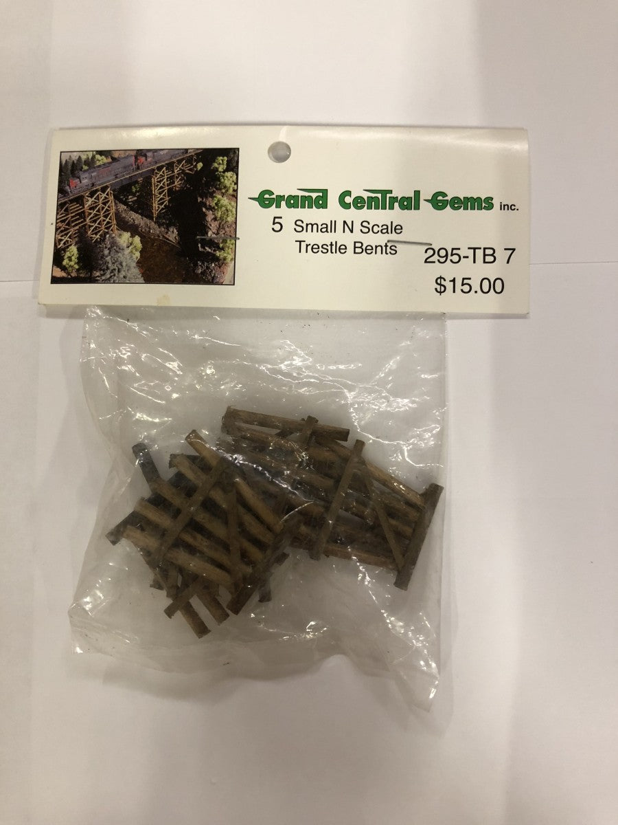 Grand Central Gems TB7 5 Small N Scale Trestle Bents