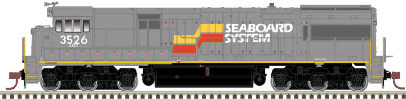 Atlas 10004606 HO CSXT (ex Seaboard) Gold U28C Diesel Locomotive #3526