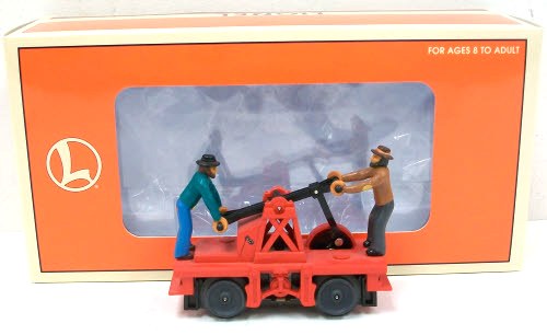 Lionel 6-18480 O Gauge Hobo Hand Car LN/Box