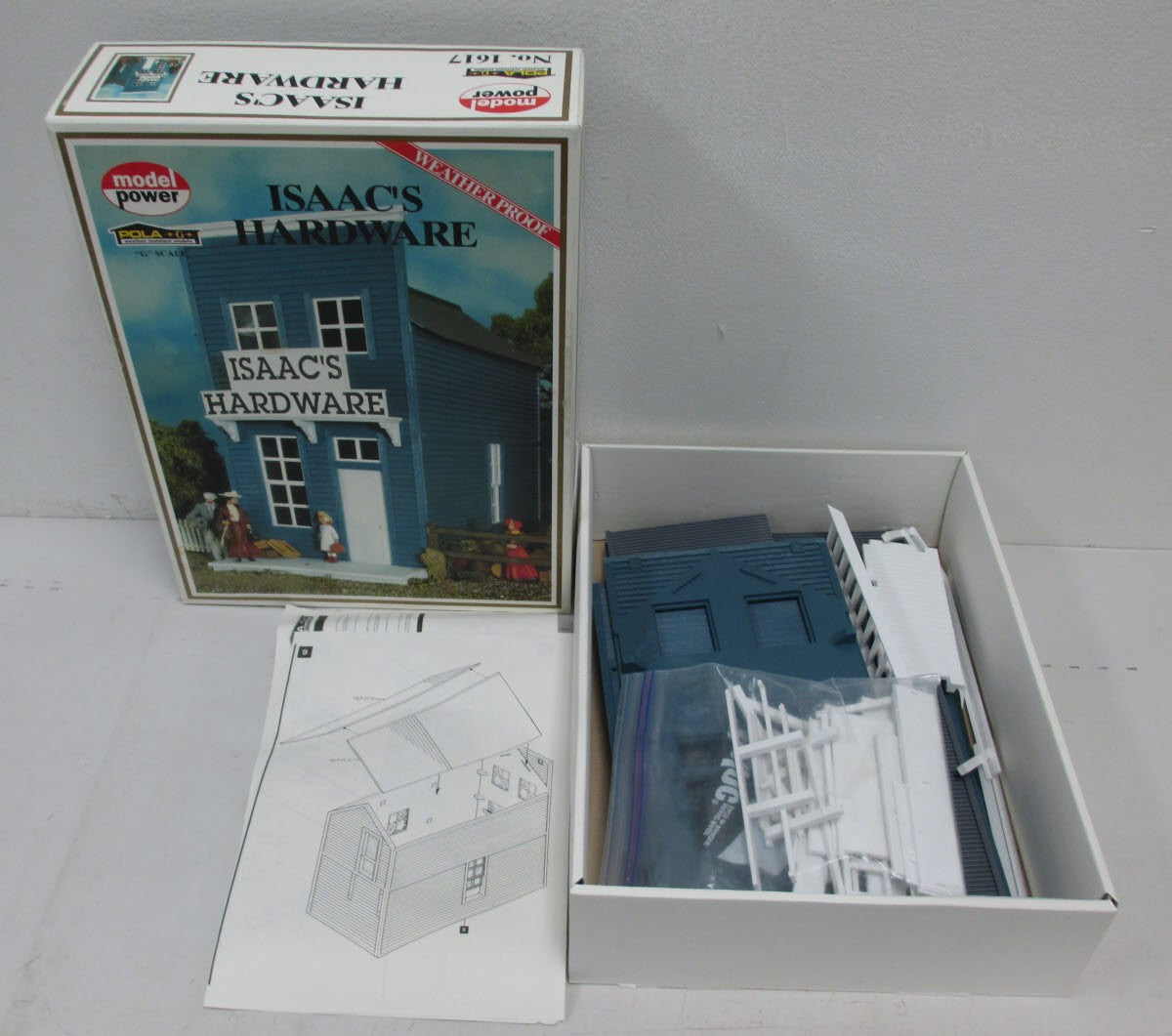 Model Power 1617 G Scale Isaac's Hardware Building Kit