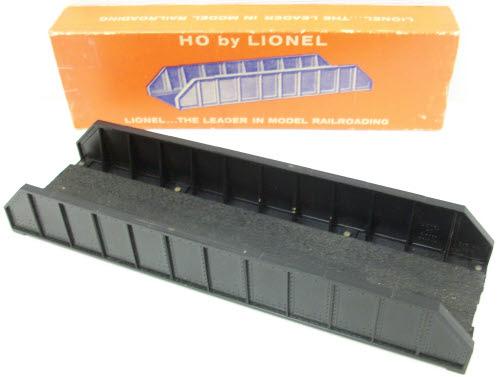 Lionel 0214 Flat Black Girder Bridge - NO Lettering