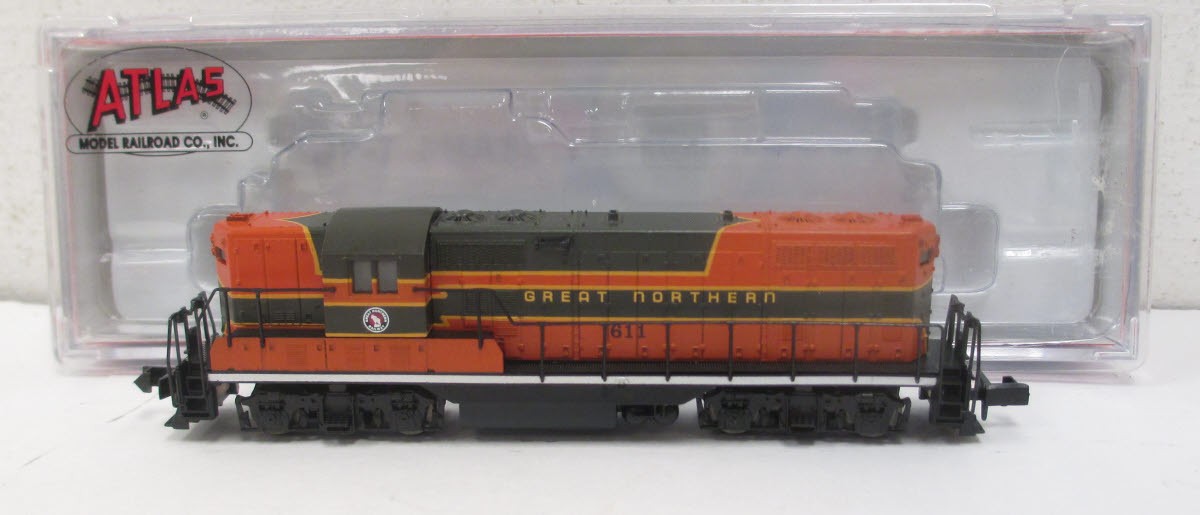 Atlas 48024 N Great Northern GP-7 Diesel Locomotive #611 LN/Box