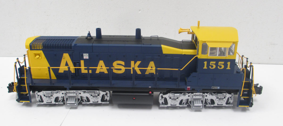 Atlas 1810-1 O Alaska MP-15DC Powered Diesel Locomotive #1551 w/TMCC NIB