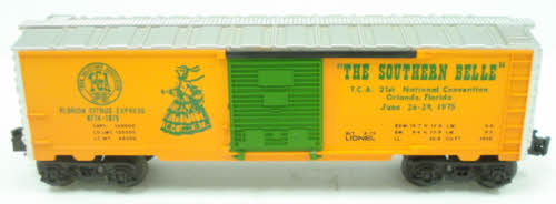 Lionel 6-9774 O Florida Citrus Express "The Southern Bell" 1975 TCA Car #9774 LN/Box