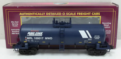 MTH 20-96197 O Montana Rail Link Gallon Tank Car #100017