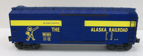 K-Line K761-1011 O Gauge Alaska Classic Boxcar #7611011 LN/Box
