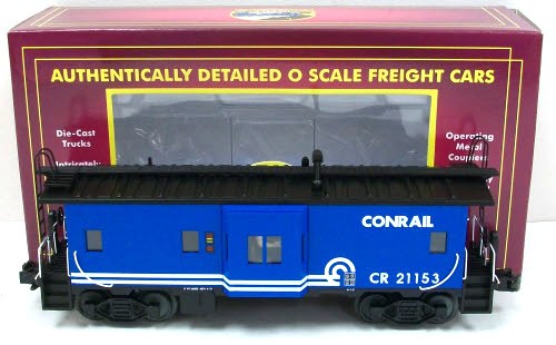 MTH 20-91039 Conrail Bay Window Illuminated Caboose #21153 LN/Box