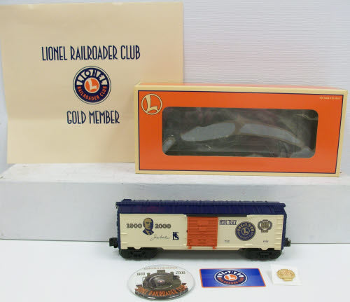 Lionel 6-19991 O Gauge LRRC Gold Member Box Car LN/Box