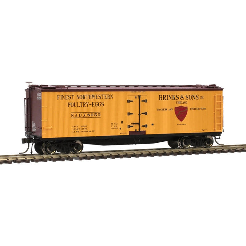 Atlas 20005838 HO Brink's and Sons 40' Wood Reefer #8050