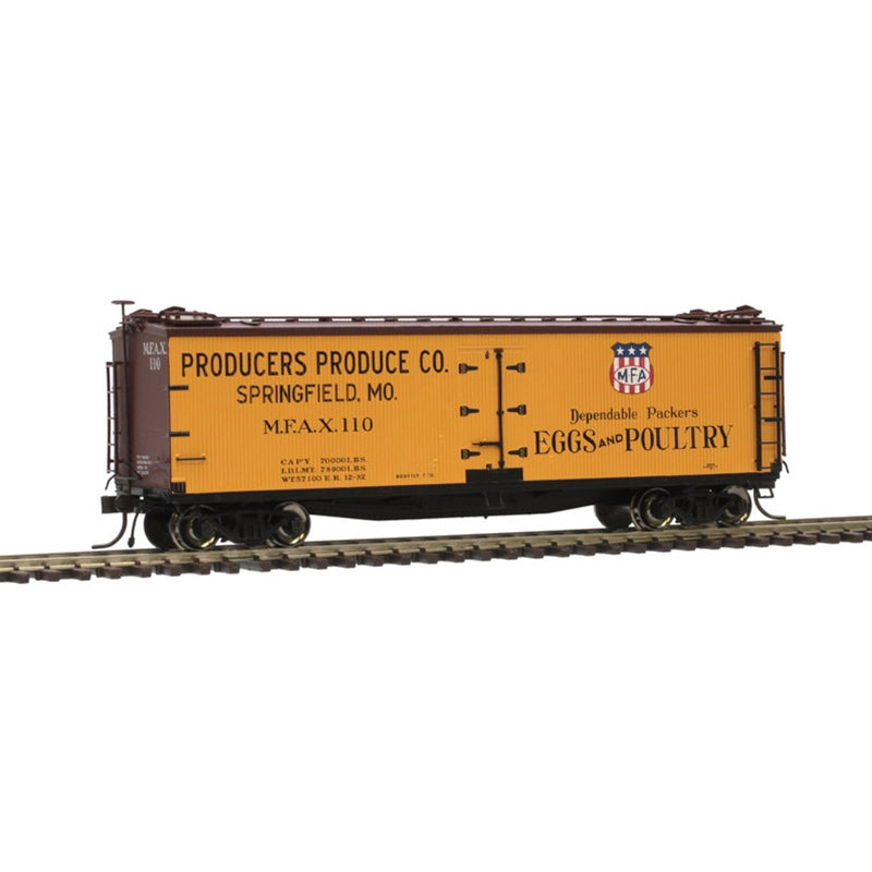 Atlas 20005848 HO Producers Produce Co. 40' Wood Reefer #110