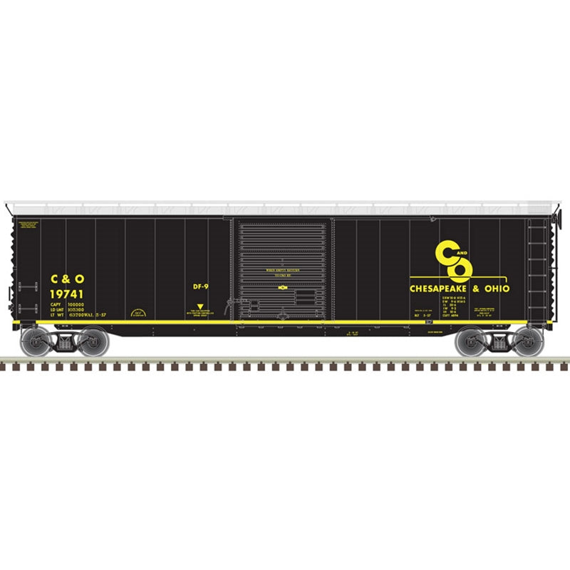 Atlas 20005857 HO Reading XMZ 50' Postwar Single Door Boxcar #115349