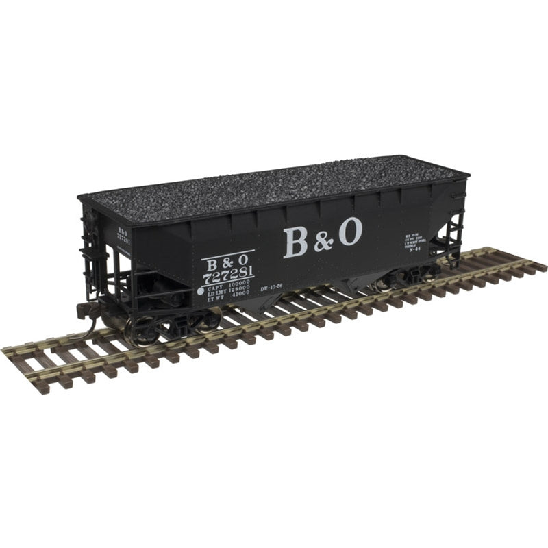 Atlas 20005897 HO Baltimore & Ohio 2-Bay Offset Hopper #727157