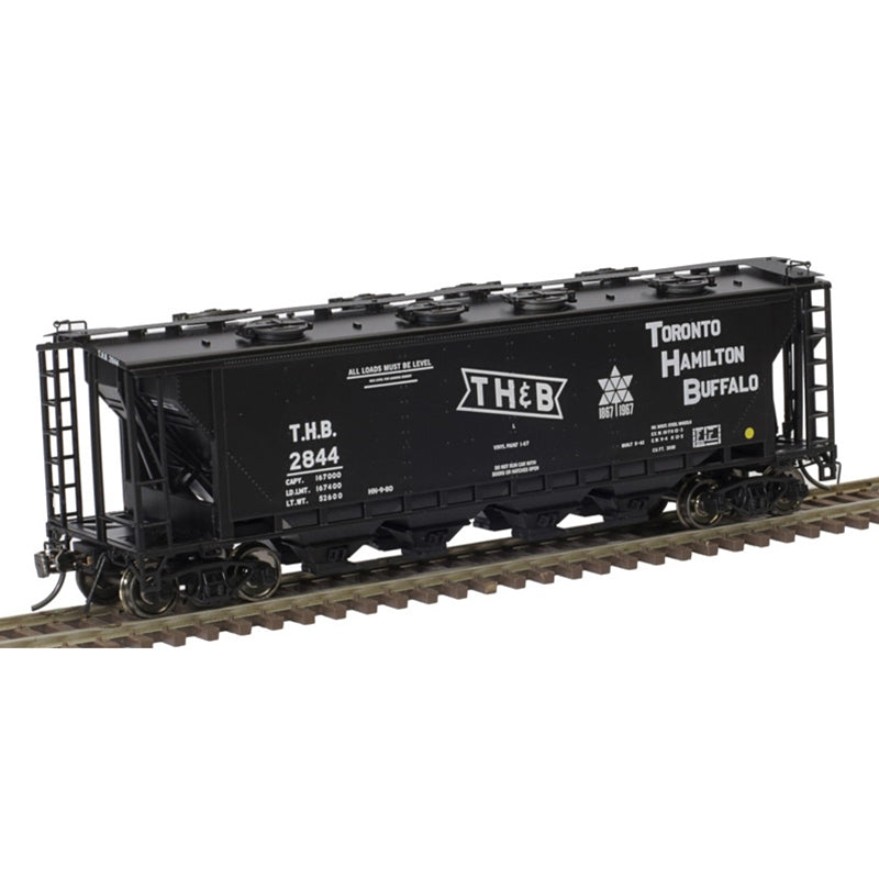 Atlas 20006372 HO THB Slab Side Covered Hopper #2844