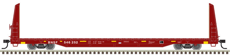 Atlas 20006448 HO BNSF Bulkhead Flat Car #546027
