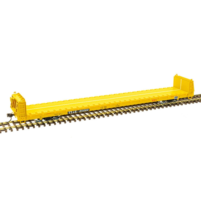 Atlas 20006464 HO TTX (Forward Thinking) Short Bulkhead Flat Car #80282