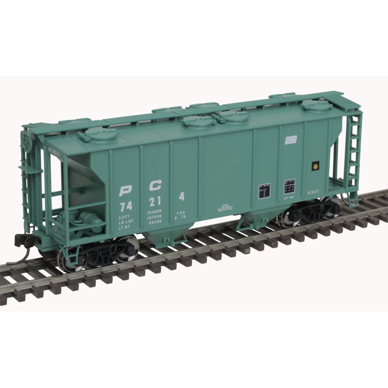 Atlas 20006554 HO Penn Central TM PS-2 Covered Hopper #74216